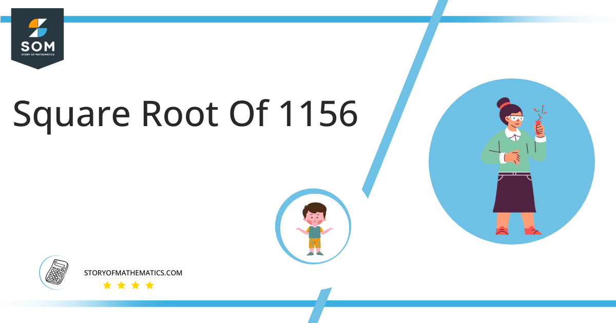 Square Root Of 1156