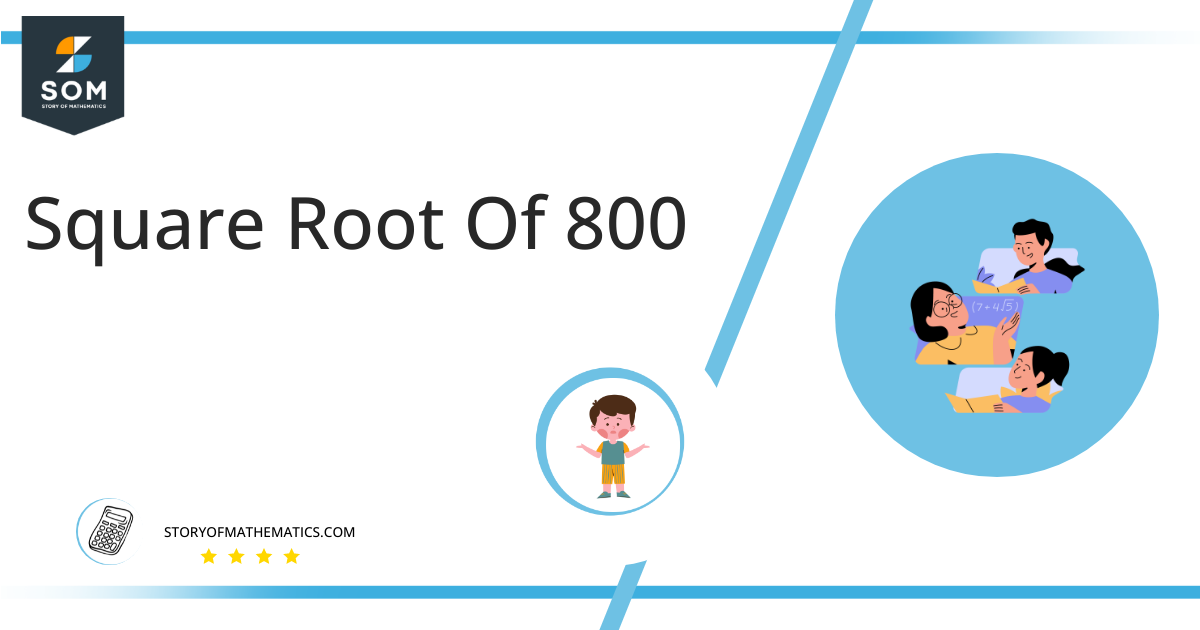Square Root Of 800