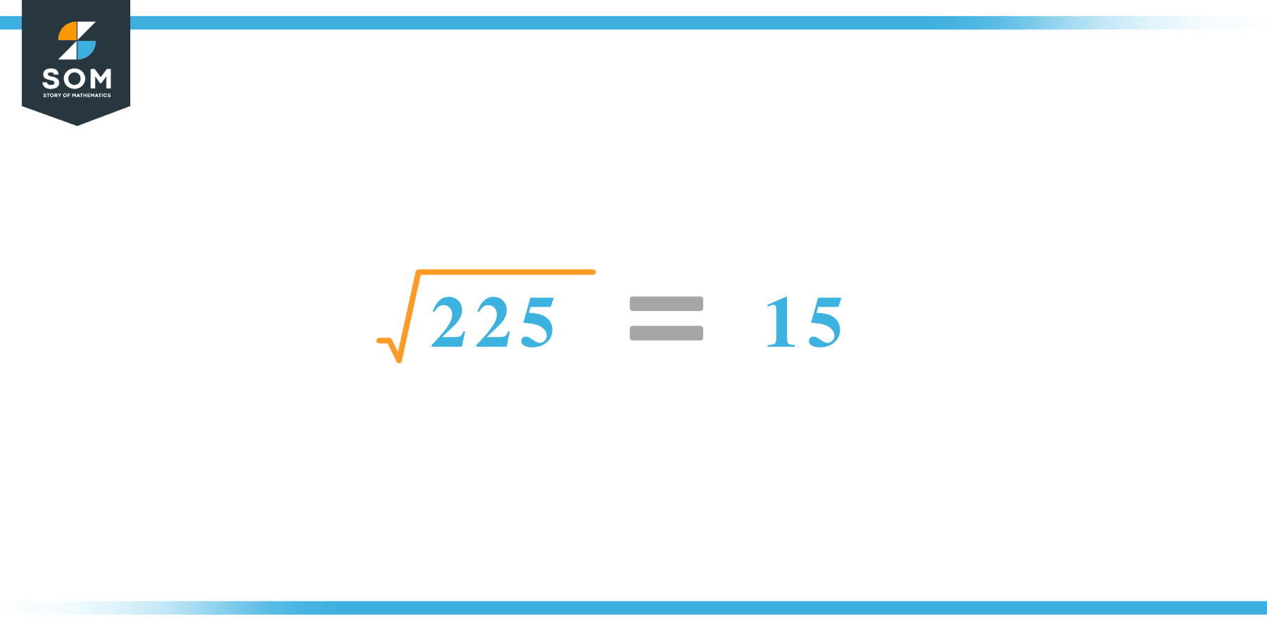 Square root of 225 Calculation