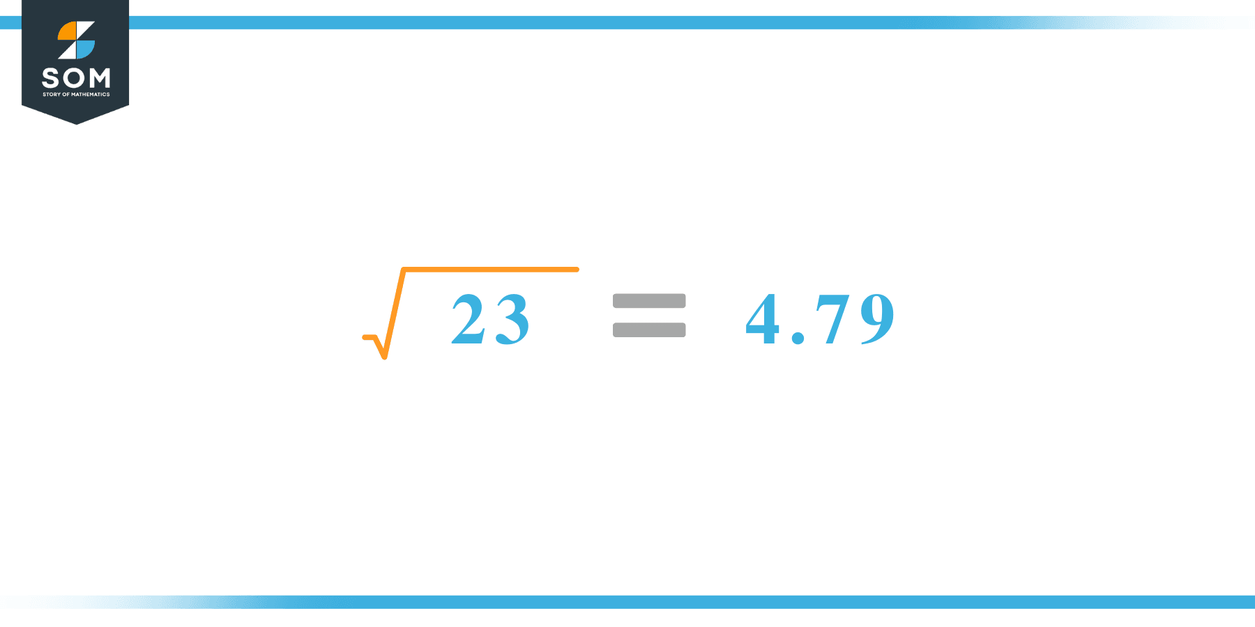 Square root of 23 Calculation