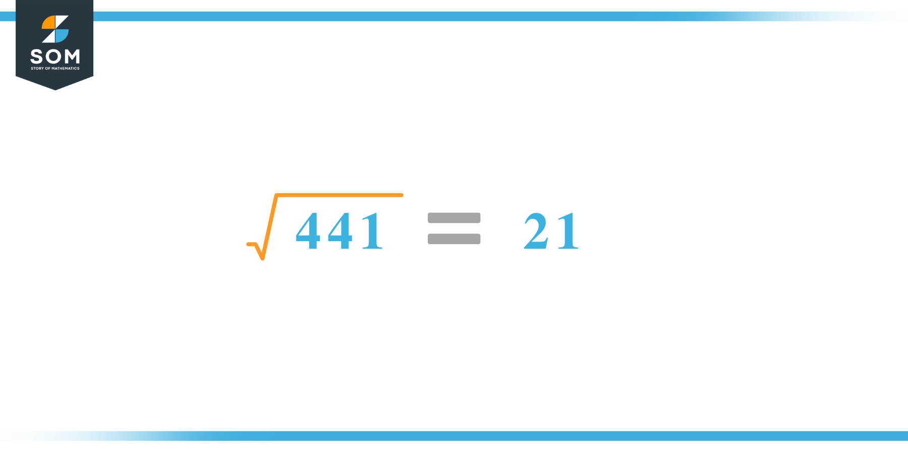 Square root of 441 Calculation