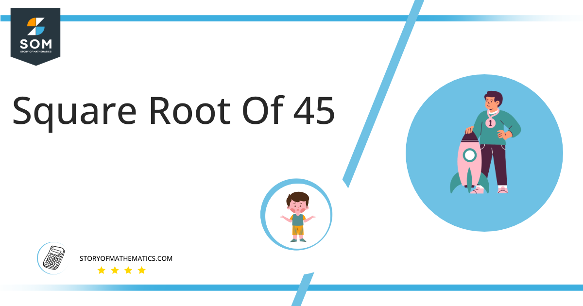 square root of 45
