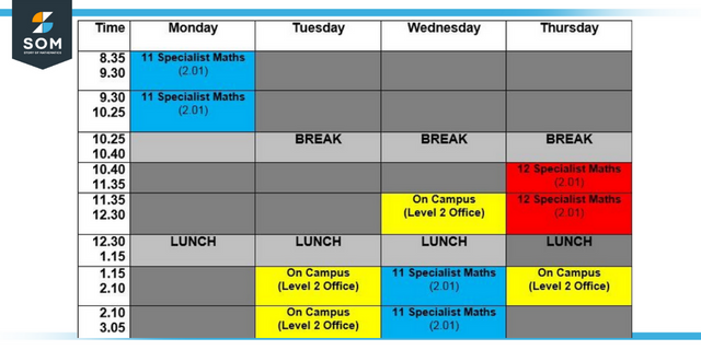 Teacher Timetable