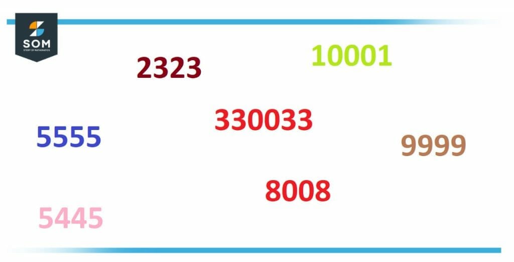 palendromic number example