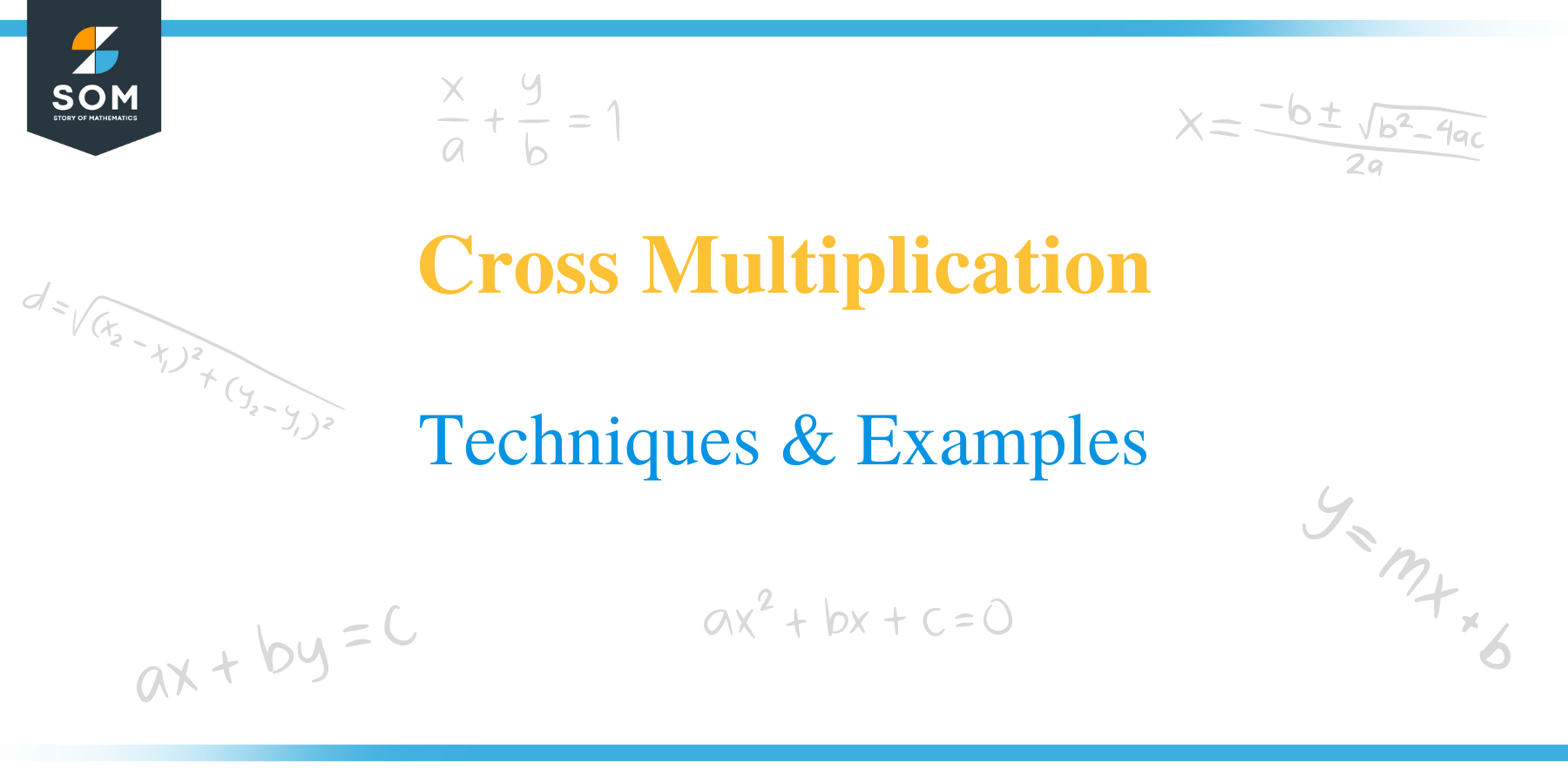 Cross Multiplication Title
