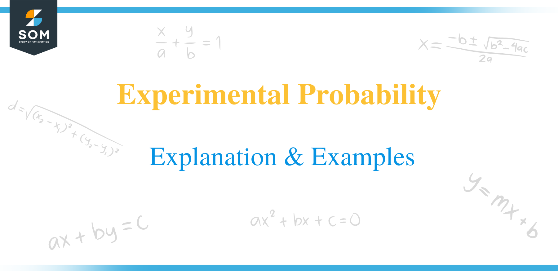 Experimental probability title