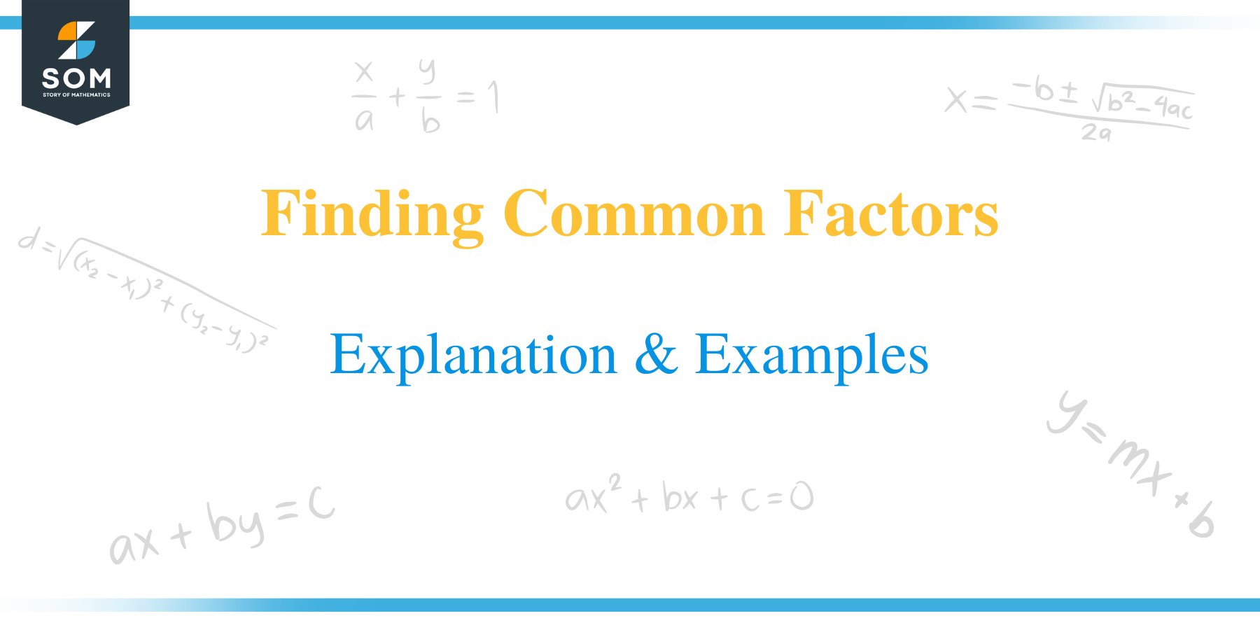 Finding Common Factor title