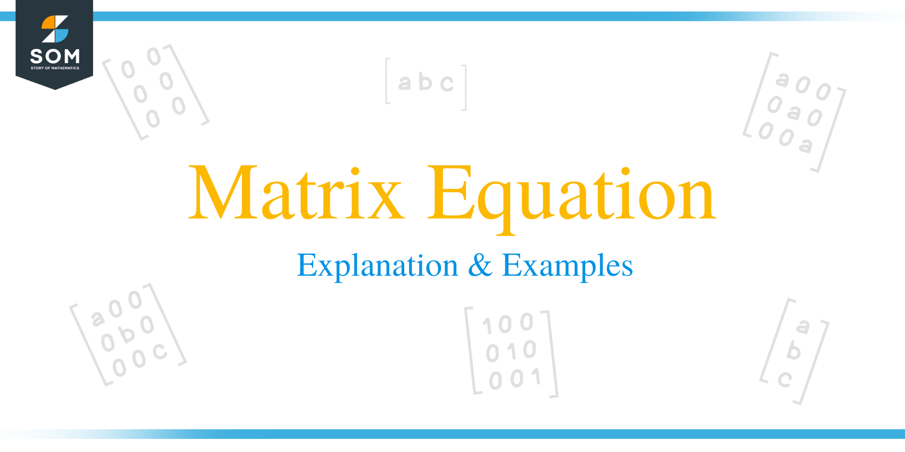Matrix Equation