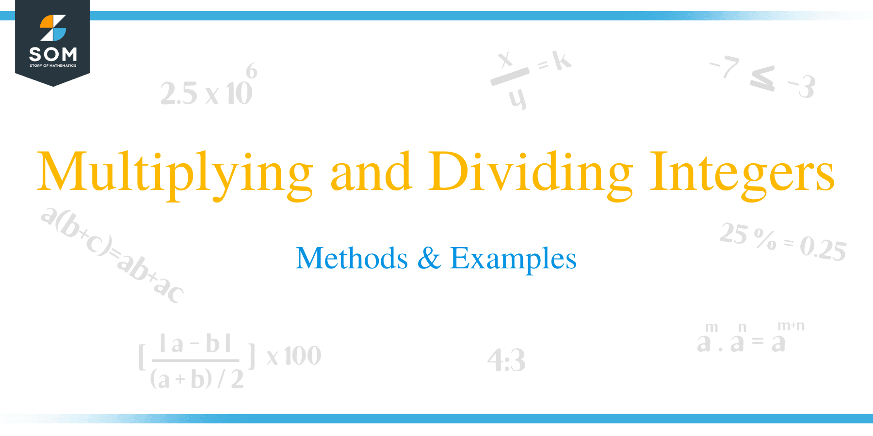 Multiplying and Dividing Integers