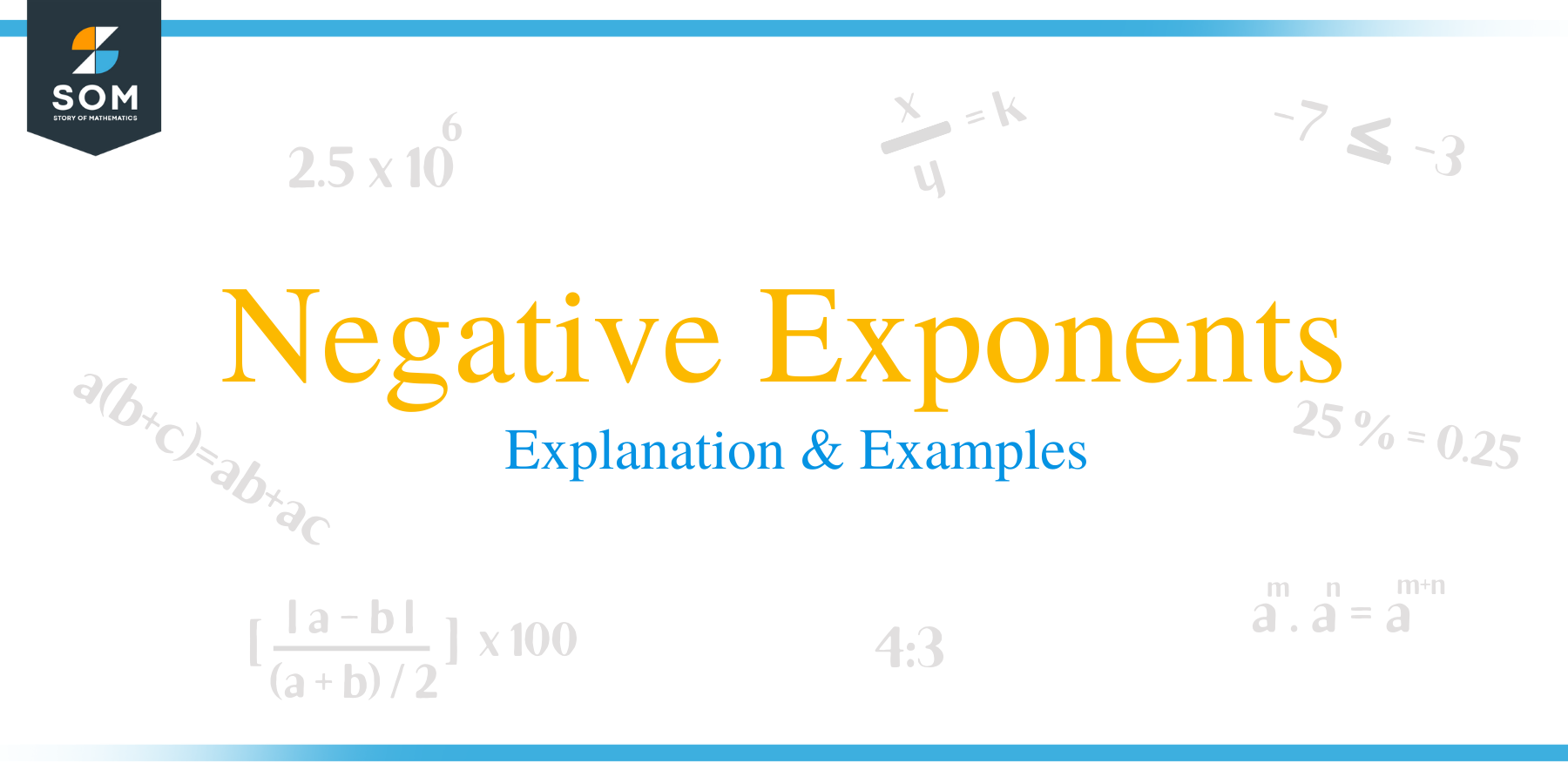 Negative Exponents