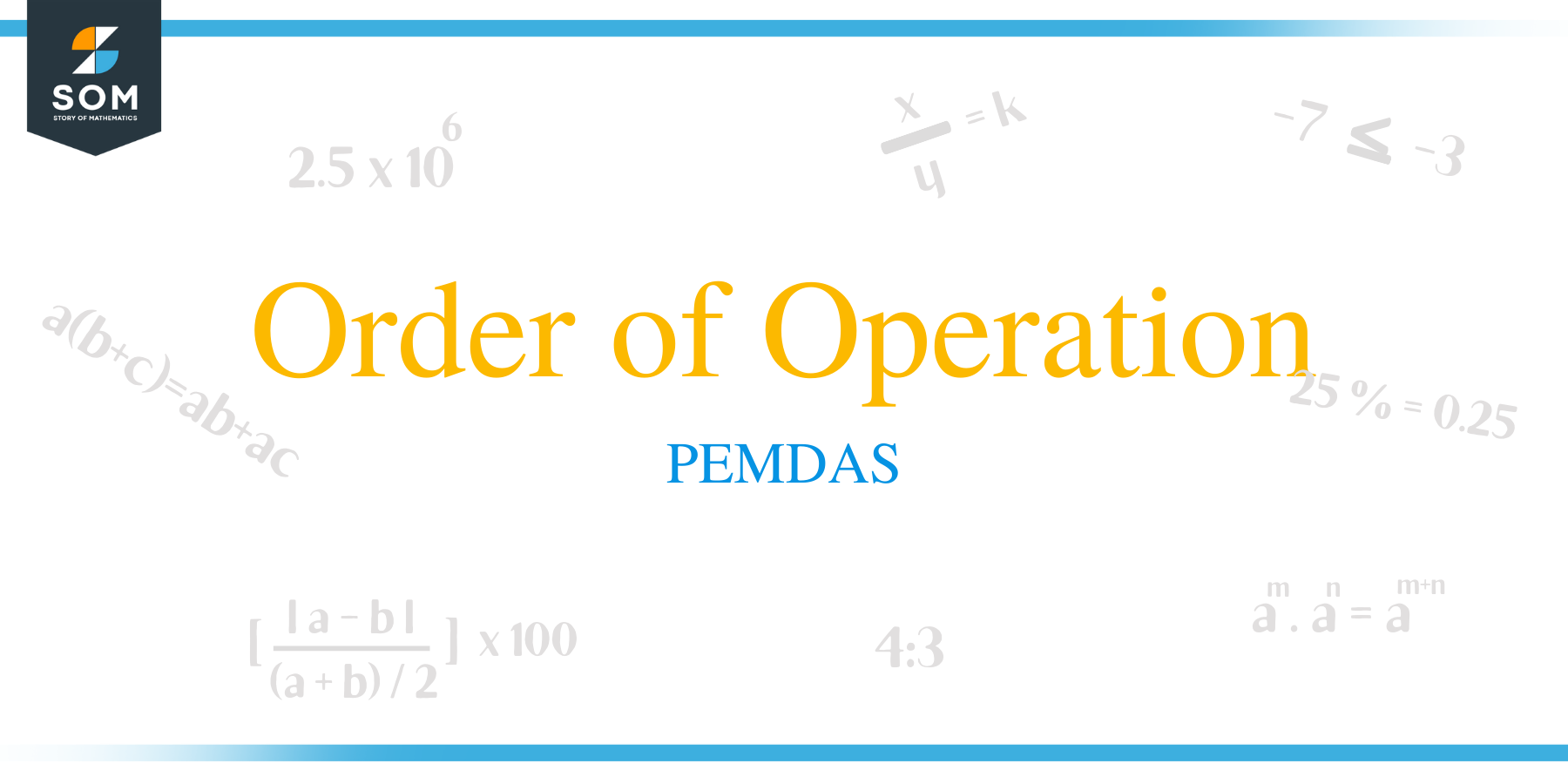 Order of Operation