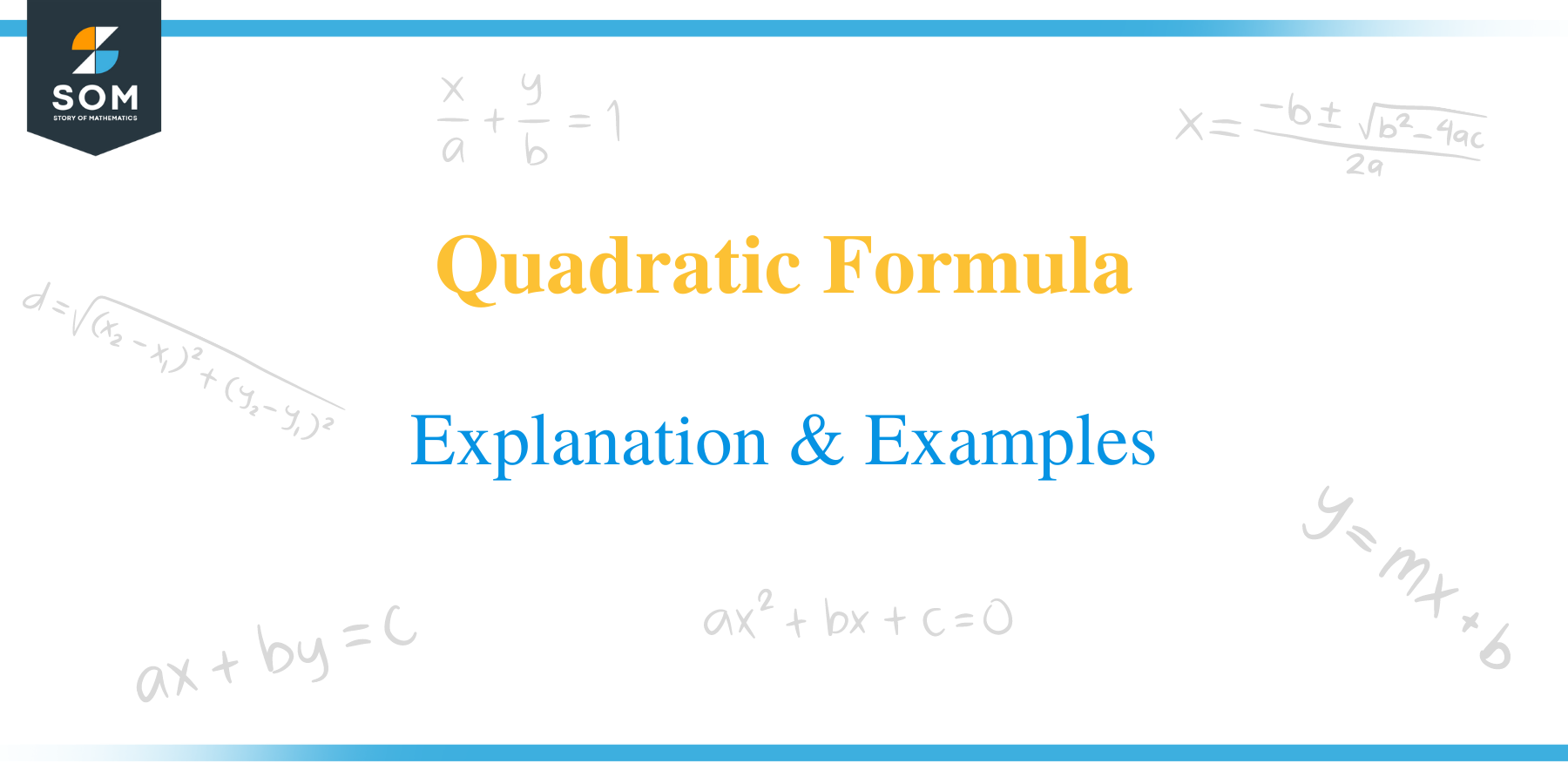 Quadratic Formula Title