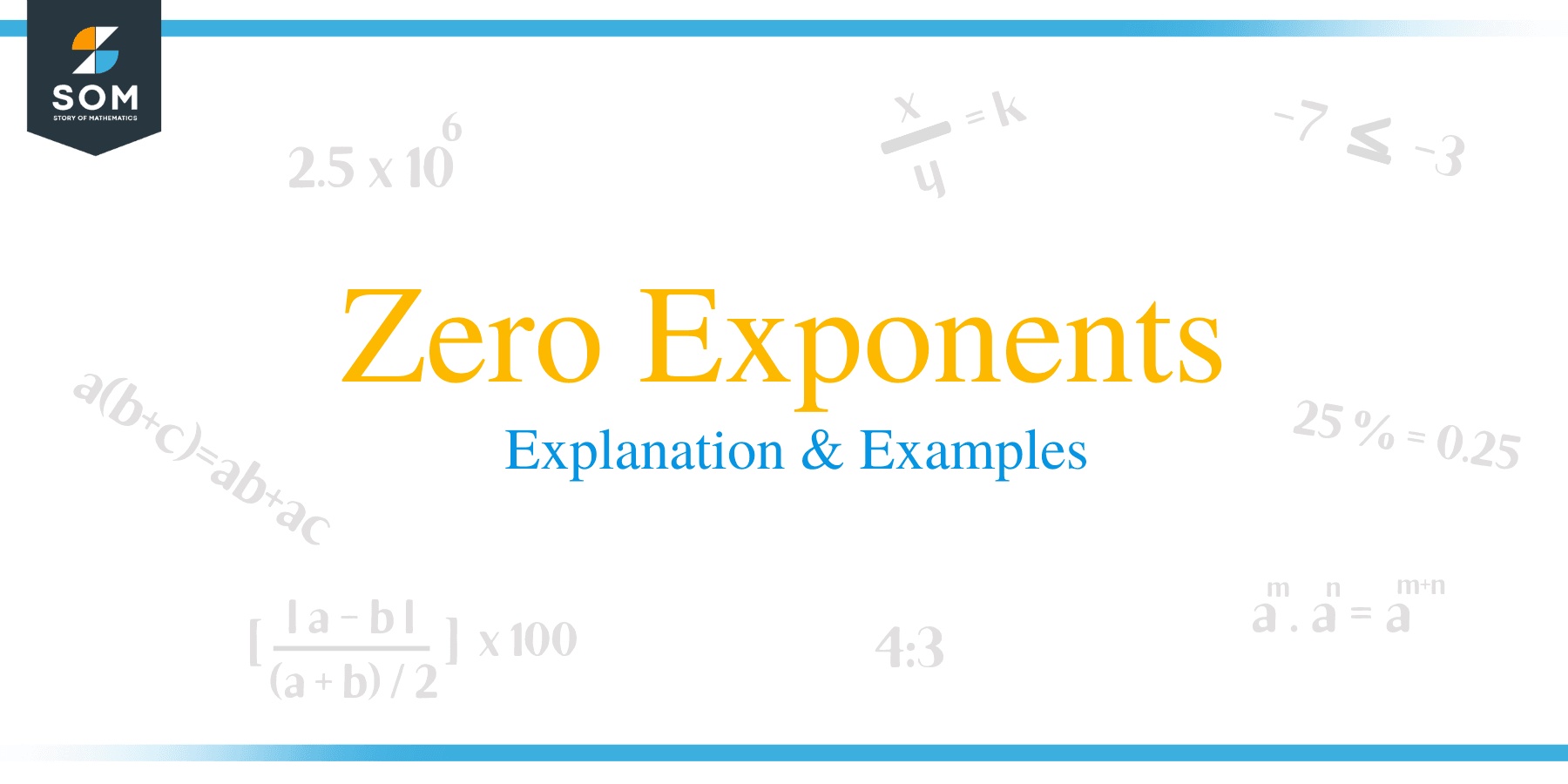 Zero Exponents