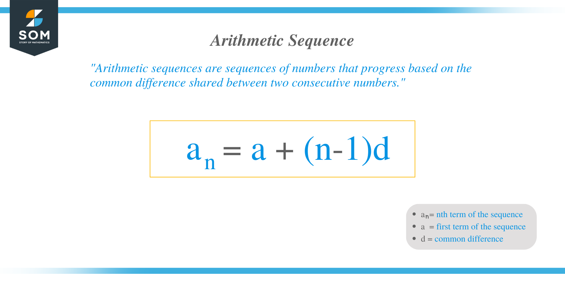What is an arithmetic sequence?    