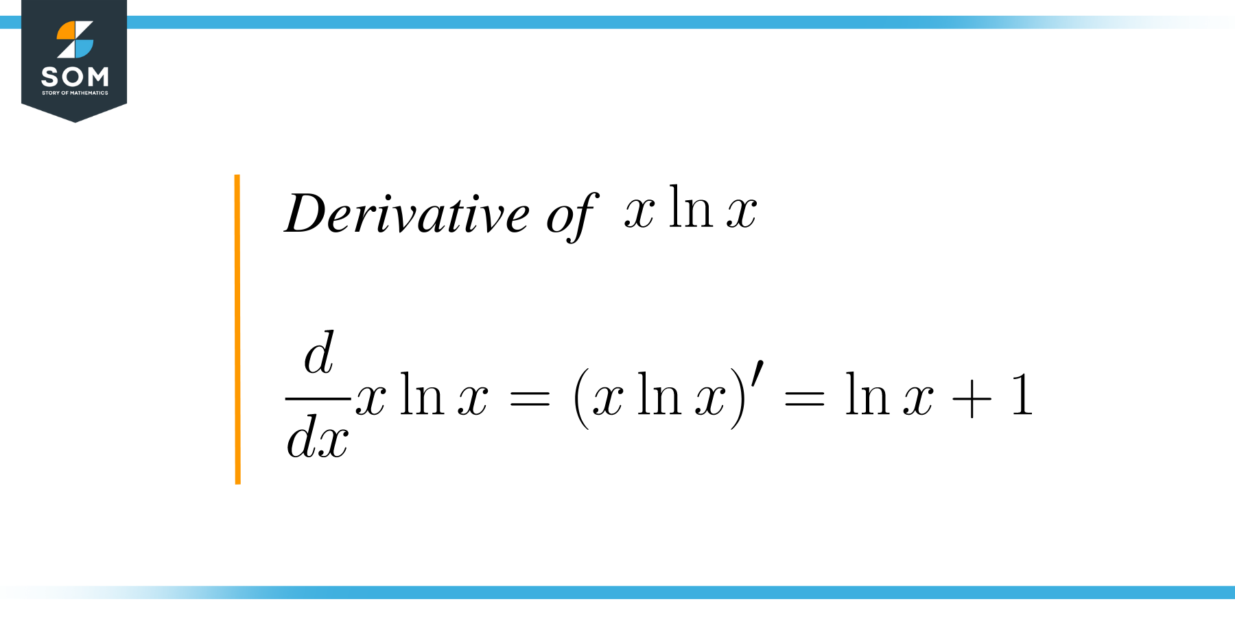 Derivative of xlnx result