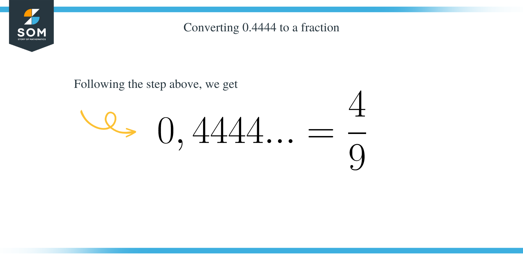 How To convert 0.444 Result