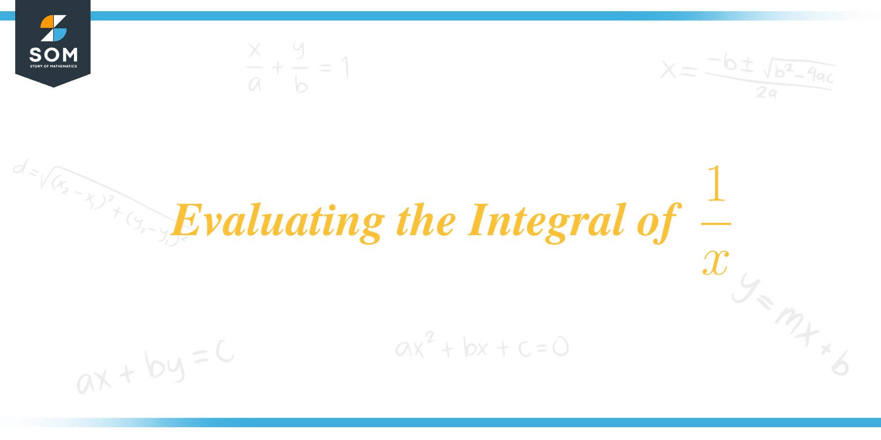 Integral of 1 per x title