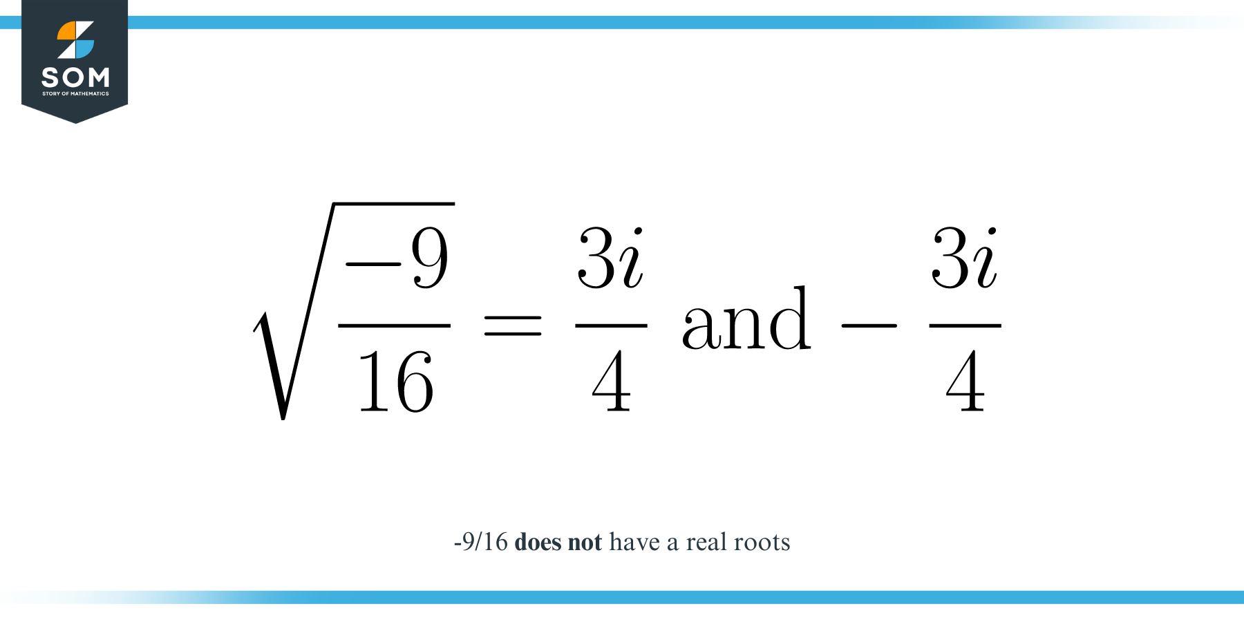 Square root of 9 per 16 answer