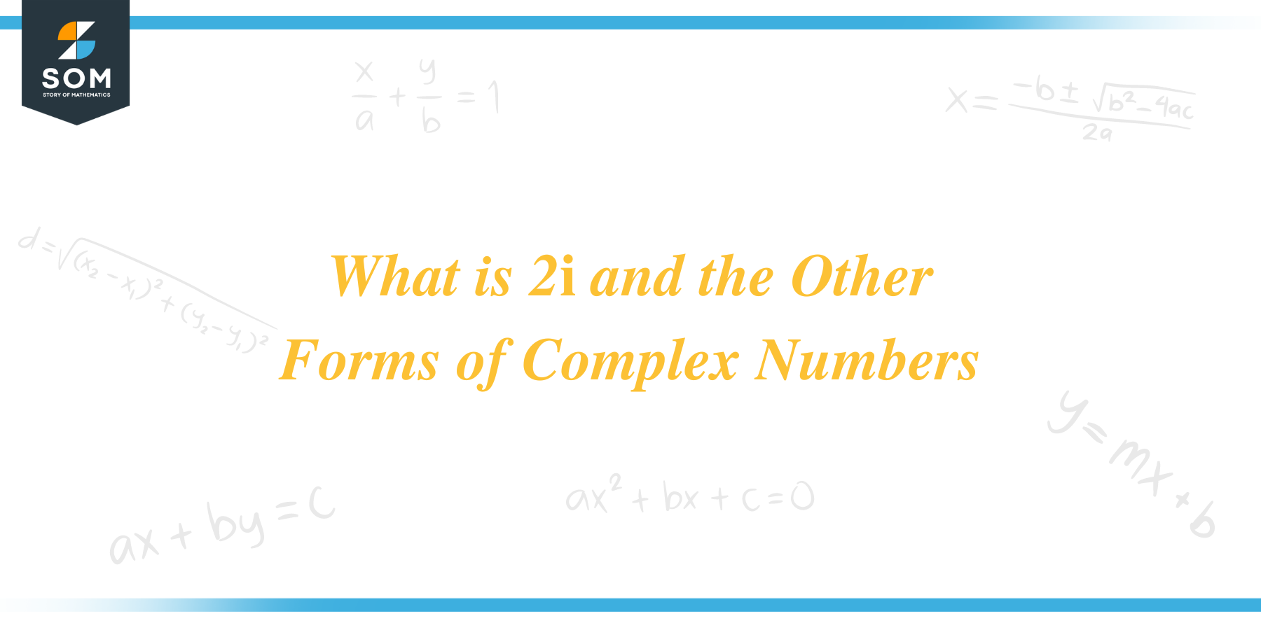 What is 2i and the other forms of complex number title