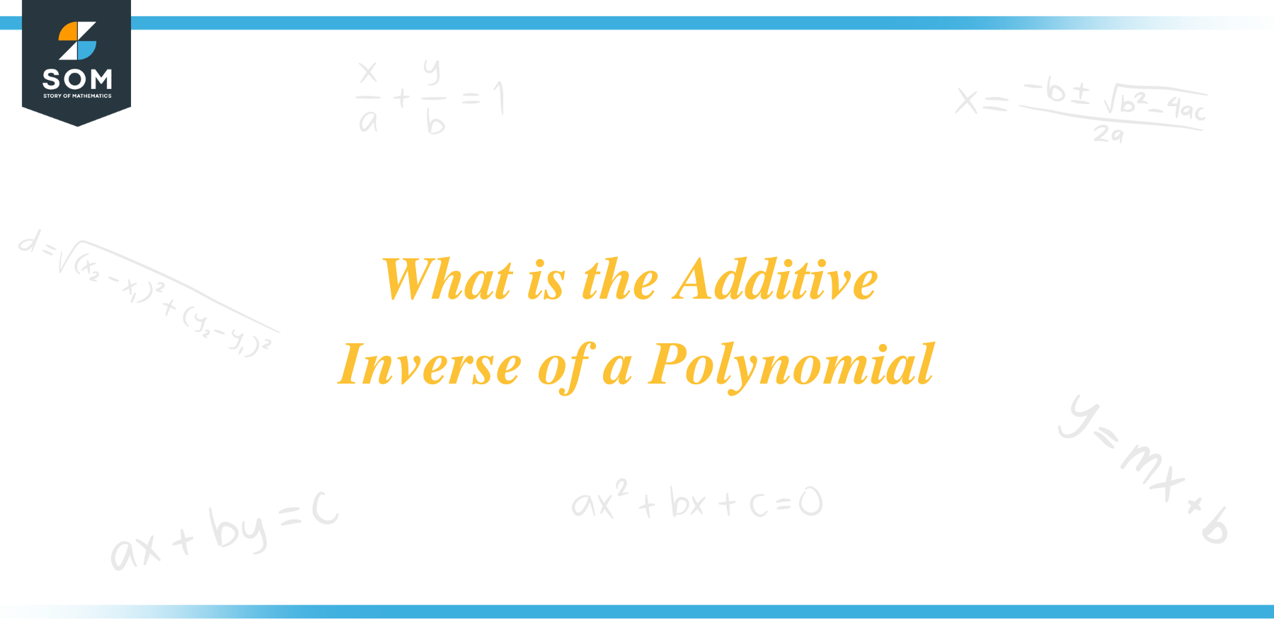 What is the additive inverse of a polynomial title