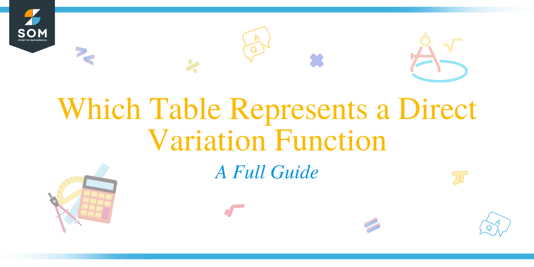 Which Table Represents a Direct Variation Function