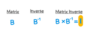 Inverse of a Matrix