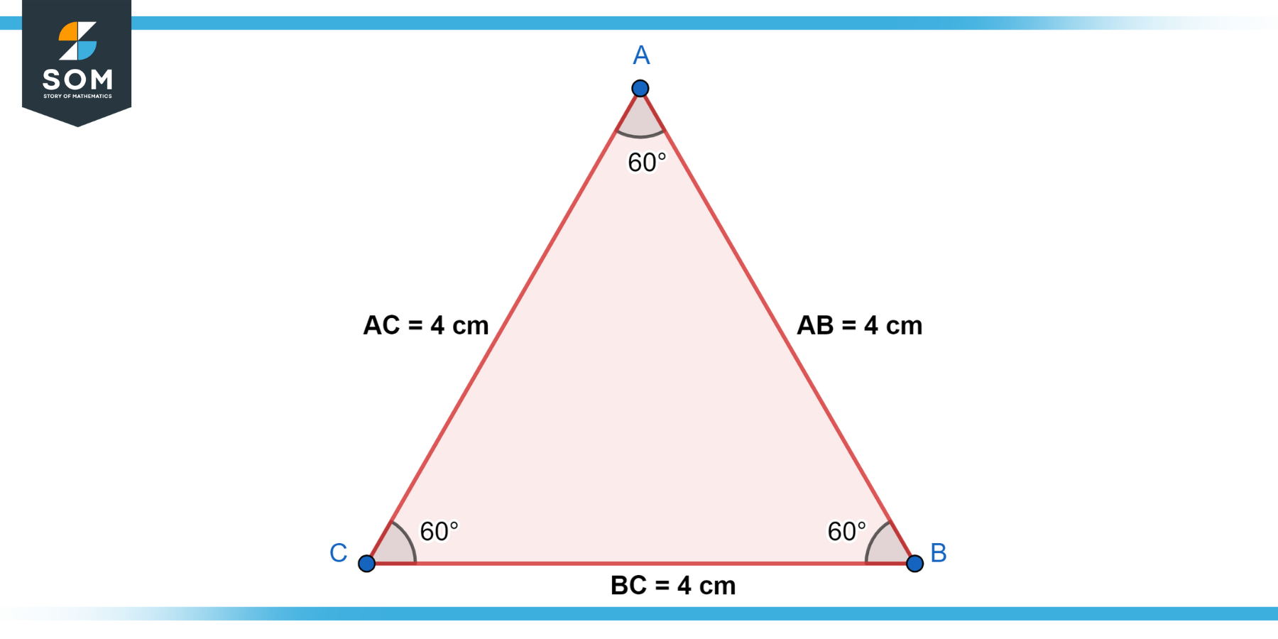 Equiletral Triangle AB BC AC 4 cm