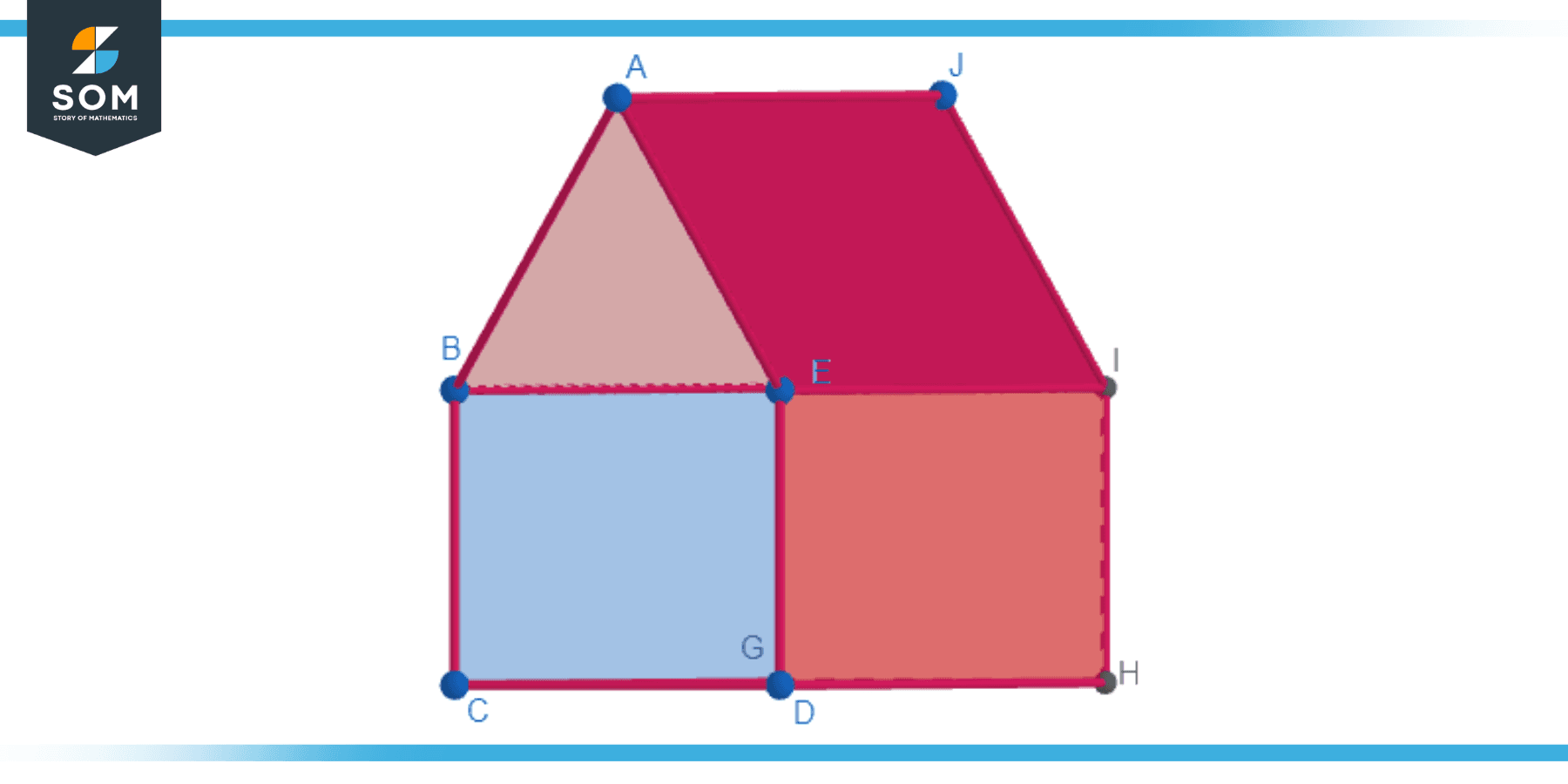 Pentagonal Prism ABCDEFGHIJ Regular