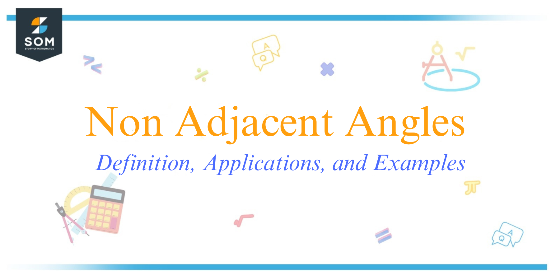 Non Adjacent Angles Definition Applications and