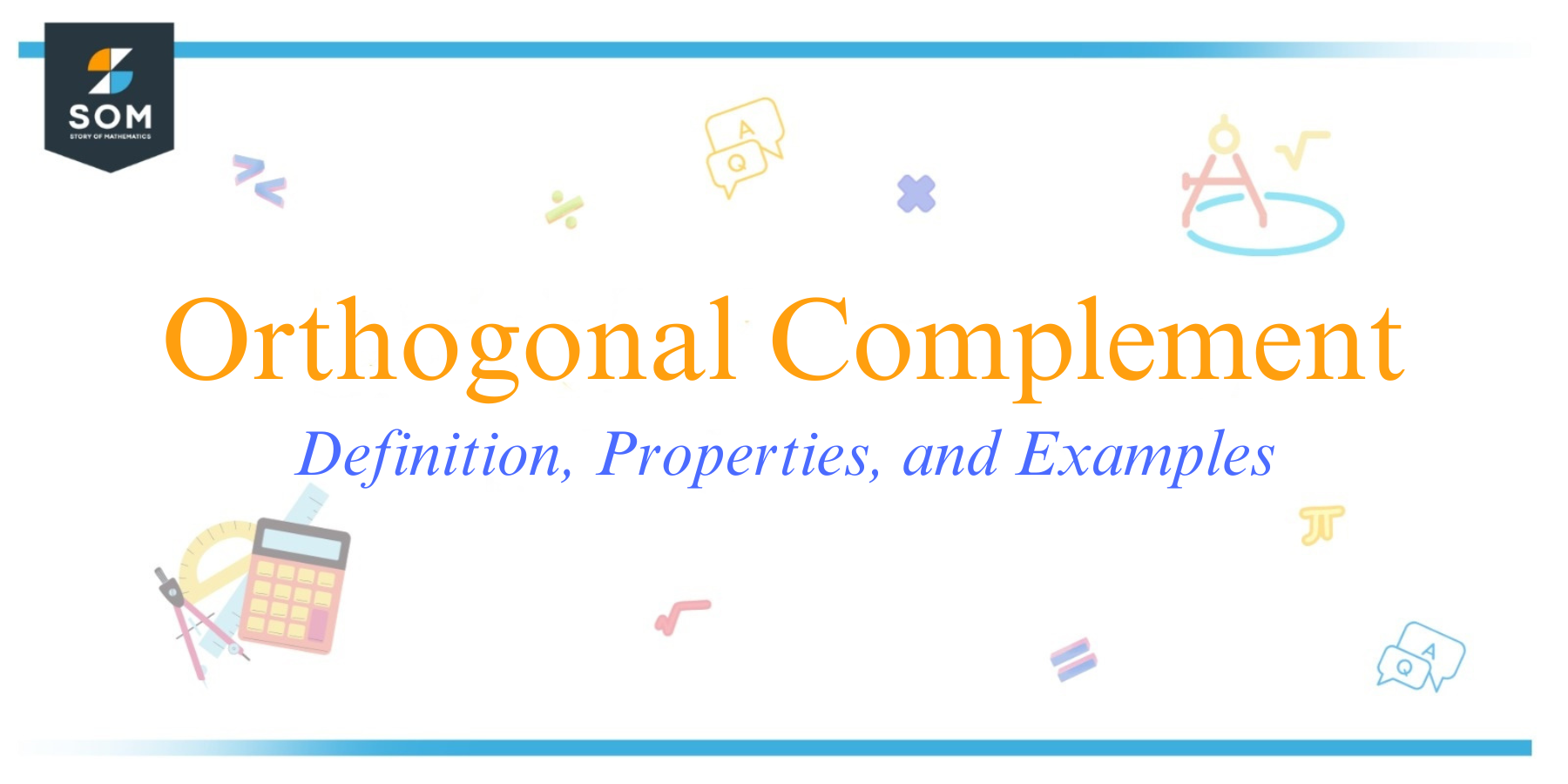 Orthogonal Complement Definition Properties and Examples 2